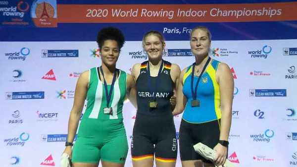 Артем Захаров і Катерина Устюжаніна - призери чемпіонату світу з веслування на ергометрах - 2020.