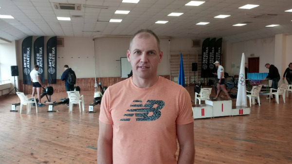 Сергій Гринь - чемпіон України з веслування на ергометрах - 2020.