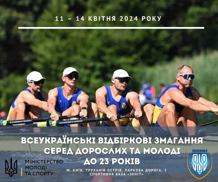 Регламент Всеукраїнських відбіркових змагань серед дорослих та молоді до 23 років - 2024 року. 