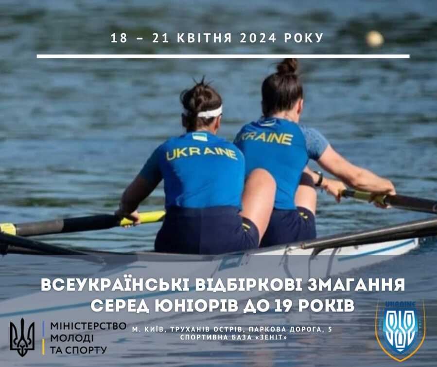 Регламент Всеукраїнських відбіркових змагань серед юніорів до 19 років - 2024 року.